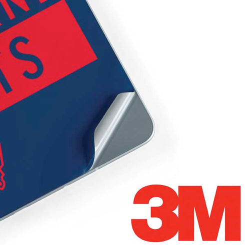 NFL New England Patriots Blue Performance Series Galaxy Book 12in Skin